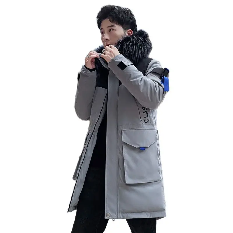 Men Winter Jacket Fur Collar Casual Fashion Hooded Parka Jackets Men Warm Thick Thermal Outdoor Overcoat Zipper Multi-pocket
Men Winter Jacket Fur Collar Casual Fashion Hooded Parka Jackets Men Warm Thick Thermal Outdoor Overcoat Zipper Multi-pocket