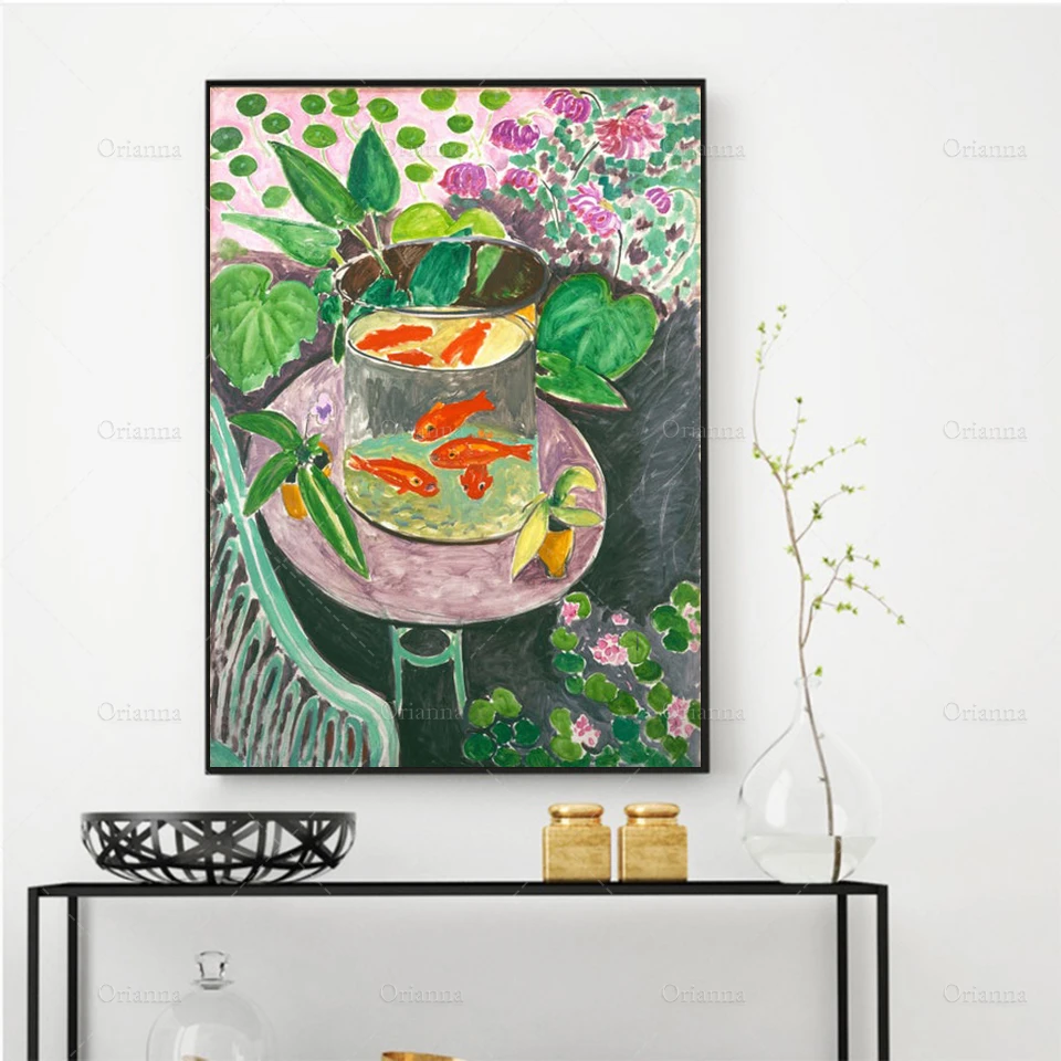 The Goldfish by Henri Matisse Vintage Poster Housewarming birthday gift idea - Wall Art Poster Print -Modern Home Decor Posters
The Goldfish by Henri Matisse Vintage Poster Housewarming birthday gift idea - Wall Art Poster Print -Modern Home Decor Posters