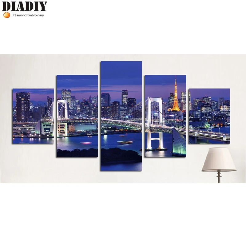5 шт. полный квадрат и круглый дрель 5D DIY Алмазная вышивка с изображением ночного города Алмазная вышивка крестиком на рисунке, стразы Мозаик...
5 шт. полный квадрат и круглый дрель 5D DIY Алмазная вышивка с изображением ночного города Алмазная вышивка крестиком на рисунке, стразы Мозаик...