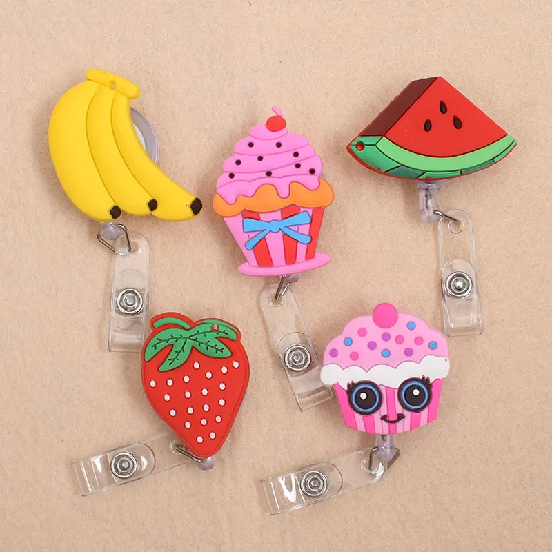 1 Pc New Cute Strawberry Fruits & Cake Retractable Pull Badge Reel ID Lanyard Name Tag Card Badge Holder Reels For KIDS
1 Pc New Cute Strawberry Fruits & Cake Retractable Pull Badge Reel ID Lanyard Name Tag Card Badge Holder Reels For KIDS