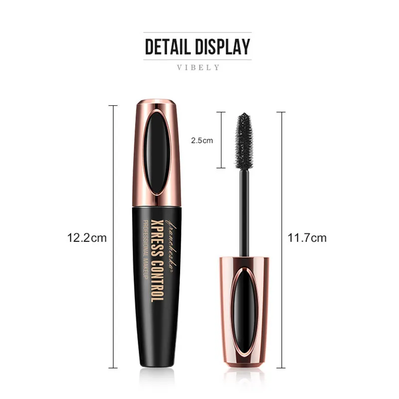Mascara 4D Silk Fiber Eyelashes Lengthening Mascara Waterproof Long Lasting Lash Black Eyelashes Extension Make up 3D Mascara
Mascara 4D Silk Fiber Eyelashes Lengthening Mascara Waterproof Long Lasting Lash Black Eyelashes Extension Make up 3D Mascara