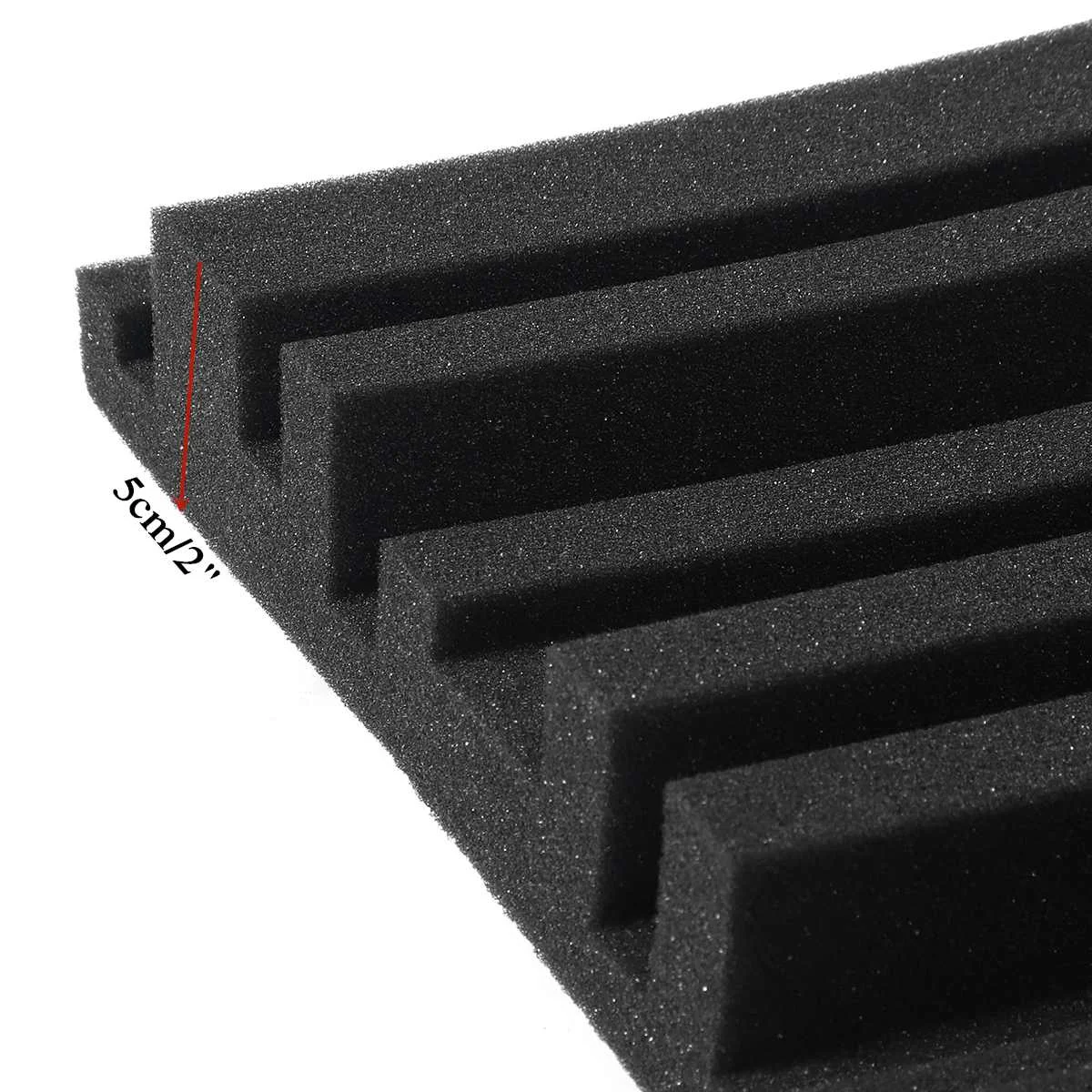 6pcs Panels Tile Sound Proofing Absorption Acoustic Foam Egg-Profile Acoustic Sound-Treatment Studio-Room Noise Absorption Foam
6pcs Panels Tile Sound Proofing Absorption Acoustic Foam Egg-Profile Acoustic Sound-Treatment Studio-Room Noise Absorption Foam