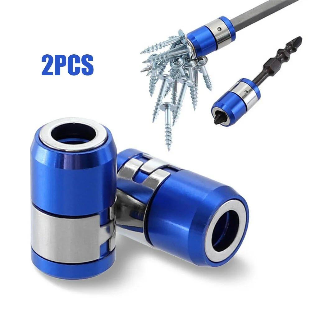 2pcs 1/4 Inch Magnetic Ring Bit Holder All Metal Magnetizer Ring Durable High Quality Magnetic Ring Screwdrivers
2pcs 1/4 Inch Magnetic Ring Bit Holder All Metal Magnetizer Ring Durable High Quality Magnetic Ring Screwdrivers