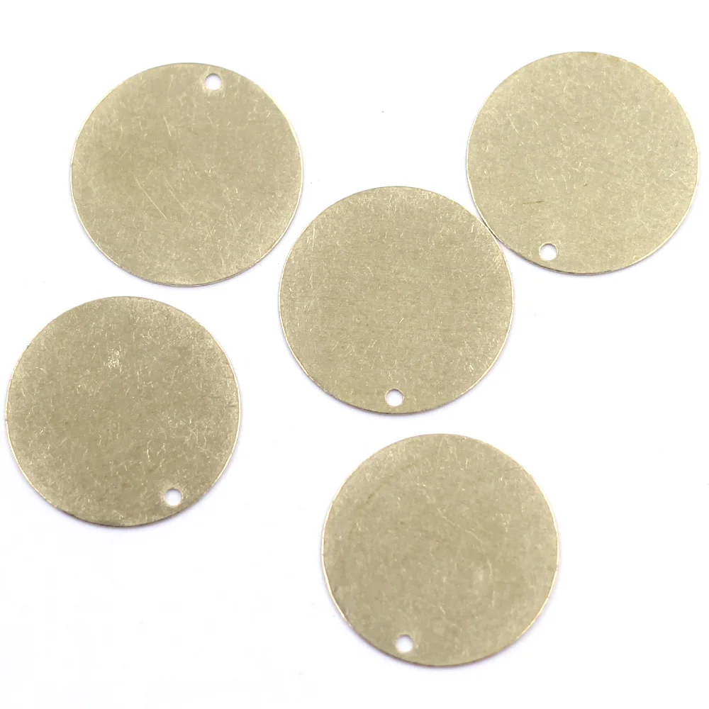20Pcs Pendants Stamping Tags Blanks Engravable Round Copper Metal Brass Tone Charms Jewelry DIY Finding 28mm(1-1/8")
20Pcs Pendants Stamping Tags Blanks Engravable Round Copper Metal Brass Tone Charms Jewelry DIY Finding 28mm(1-1/8")