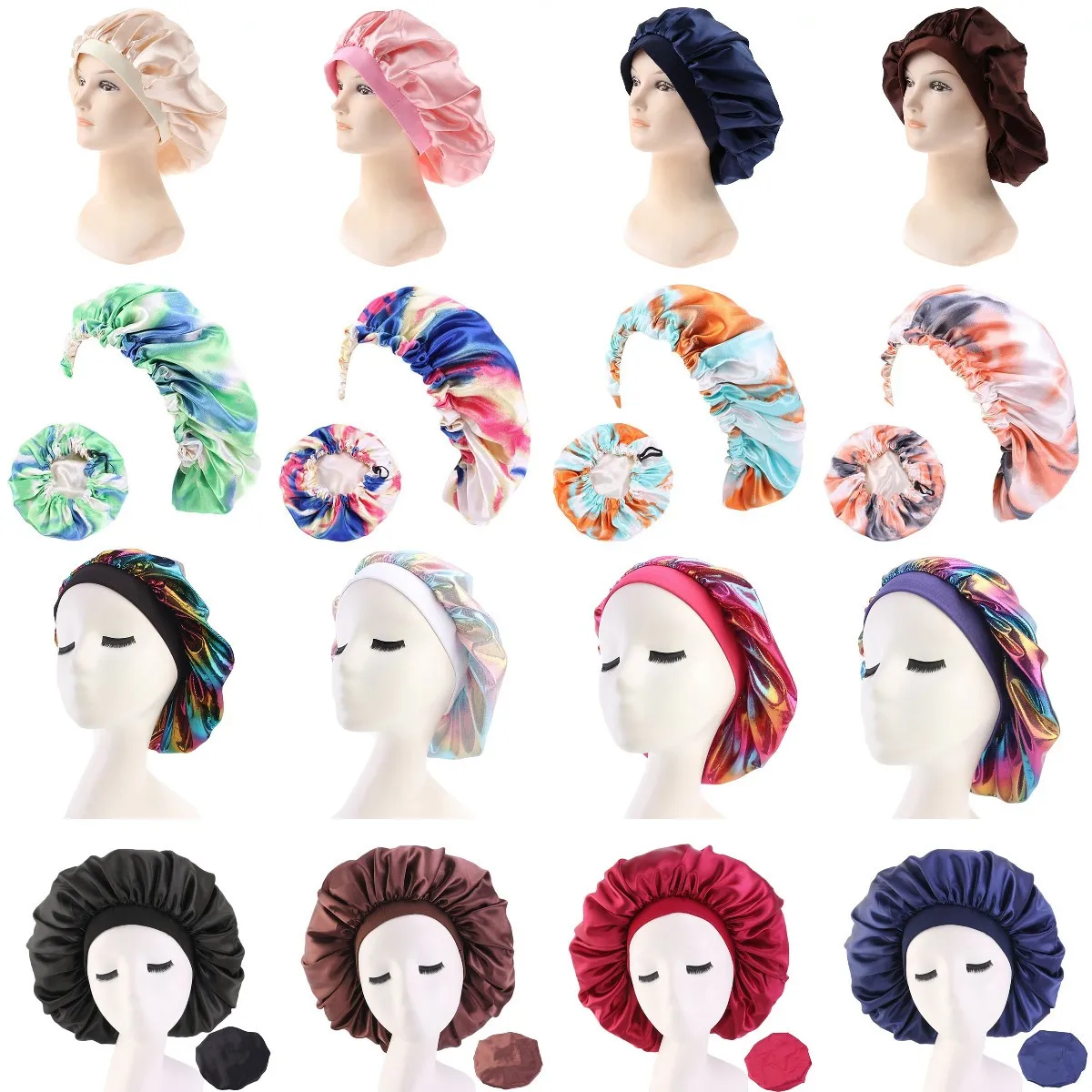 29Styles Women Extra Large Satin Headscarf Sleeping Bonnet Hair Wrap Cap Hat Headband Headwear For Both kitchen and bathroom
29Styles Women Extra Large Satin Headscarf Sleeping Bonnet Hair Wrap Cap Hat Headband Headwear For Both kitchen and bathroom