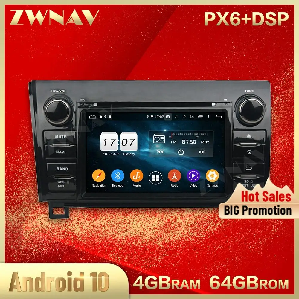 2 din Android 10.0 screen Car Multimedia player For Toyota Sequoia Tundra 2010-2012 video stereo GPS navi head unit auto stereo
2 din Android 10.0 screen Car Multimedia player For Toyota Sequoia Tundra 2010-2012 video stereo GPS navi head unit auto stereo