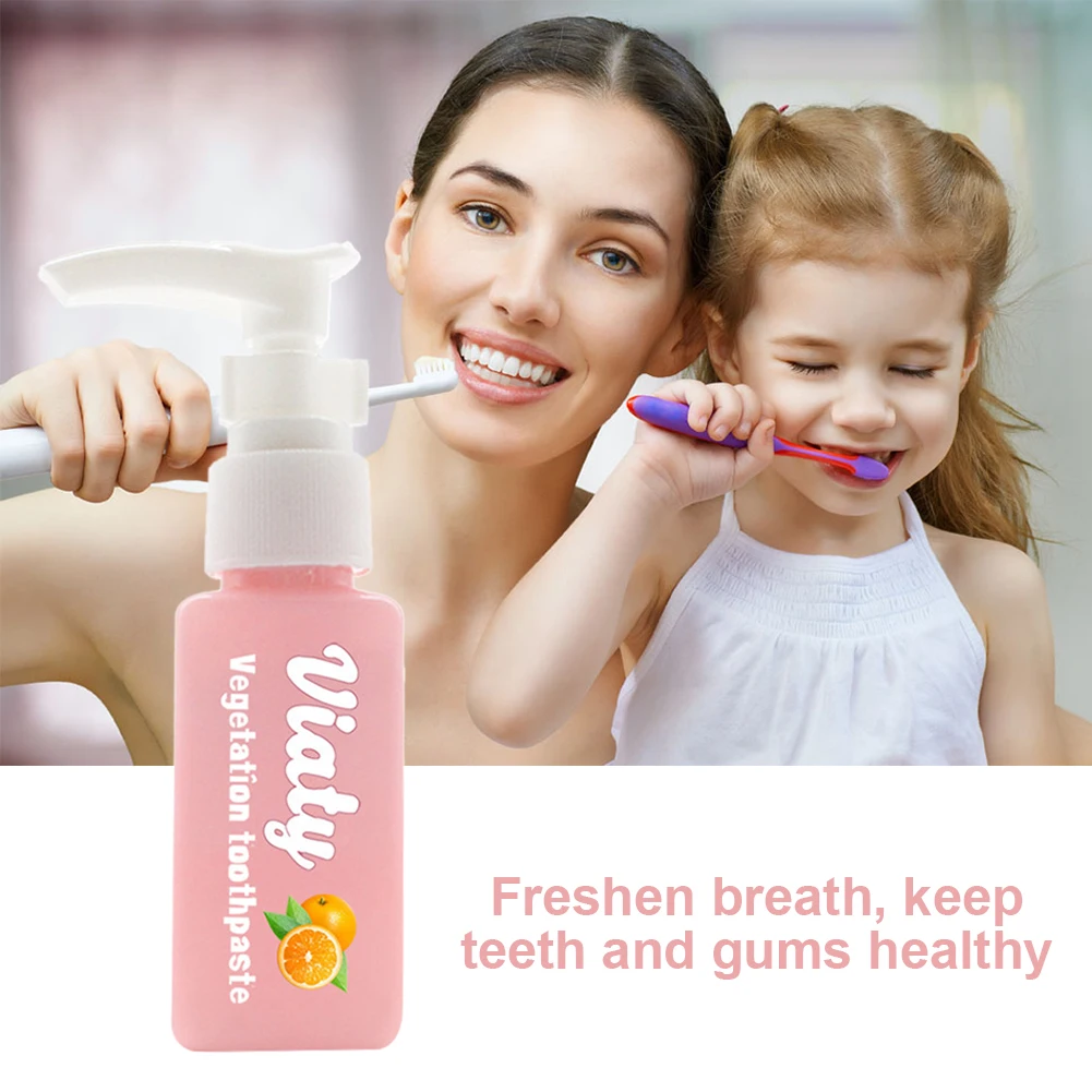 

30/60ml Viaty Toothpaste Reduce Tooth Dirt Whitening Toothpaste Smoke Coffee Tea Stain Removal Fight Bleeding Gums Fresh Smell