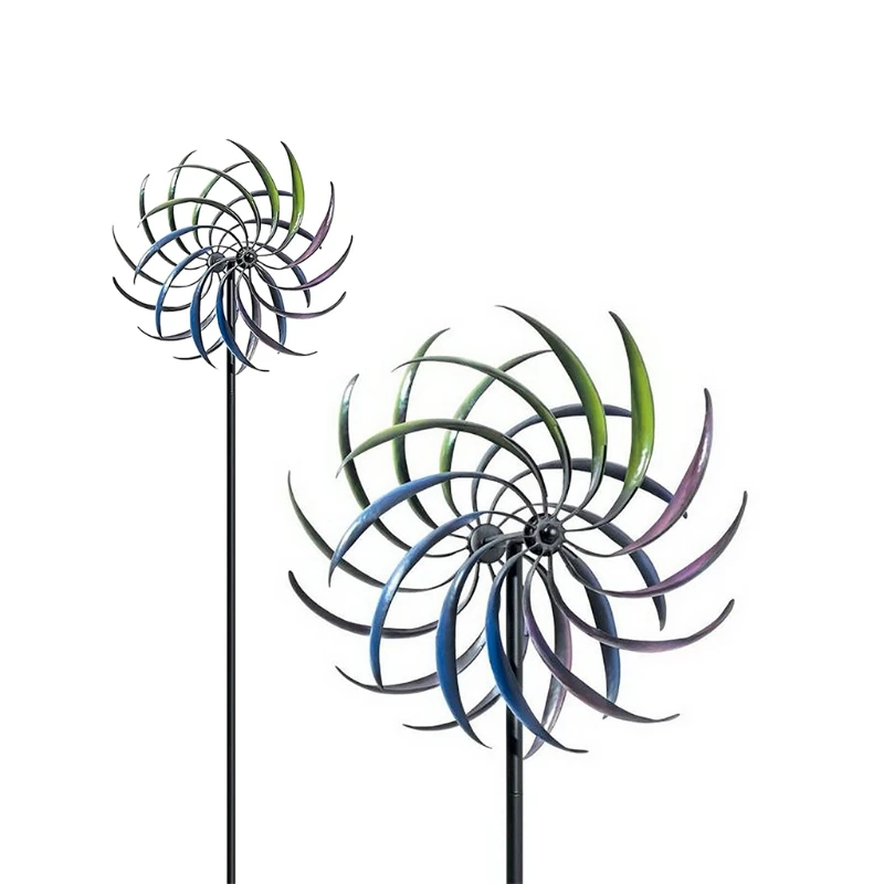 Practical Long Lasting Wind Spinner Water Dust Rust Proof Windmill Backyard Ornament Living Environment Improvement
Practical Long Lasting Wind Spinner Water Dust Rust Proof Windmill Backyard Ornament Living Environment Improvement