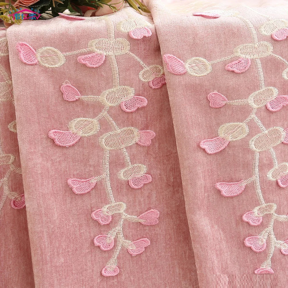 FYFUYOUFY European style aesthetic embroidery curtains living room Bedroom imitated silk pink curtain/tulle
FYFUYOUFY European style aesthetic embroidery curtains living room Bedroom imitated silk pink curtain/tulle