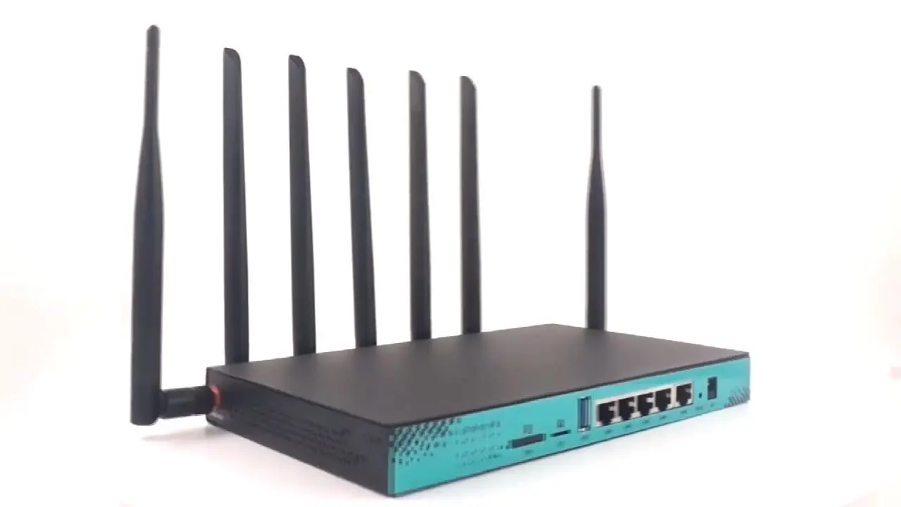 

HAISEN Routers WG1608 5G modem gigabit port wifi M.2 Slot WiFi Wireless Router and EM12-G CAT12/16/20 Module