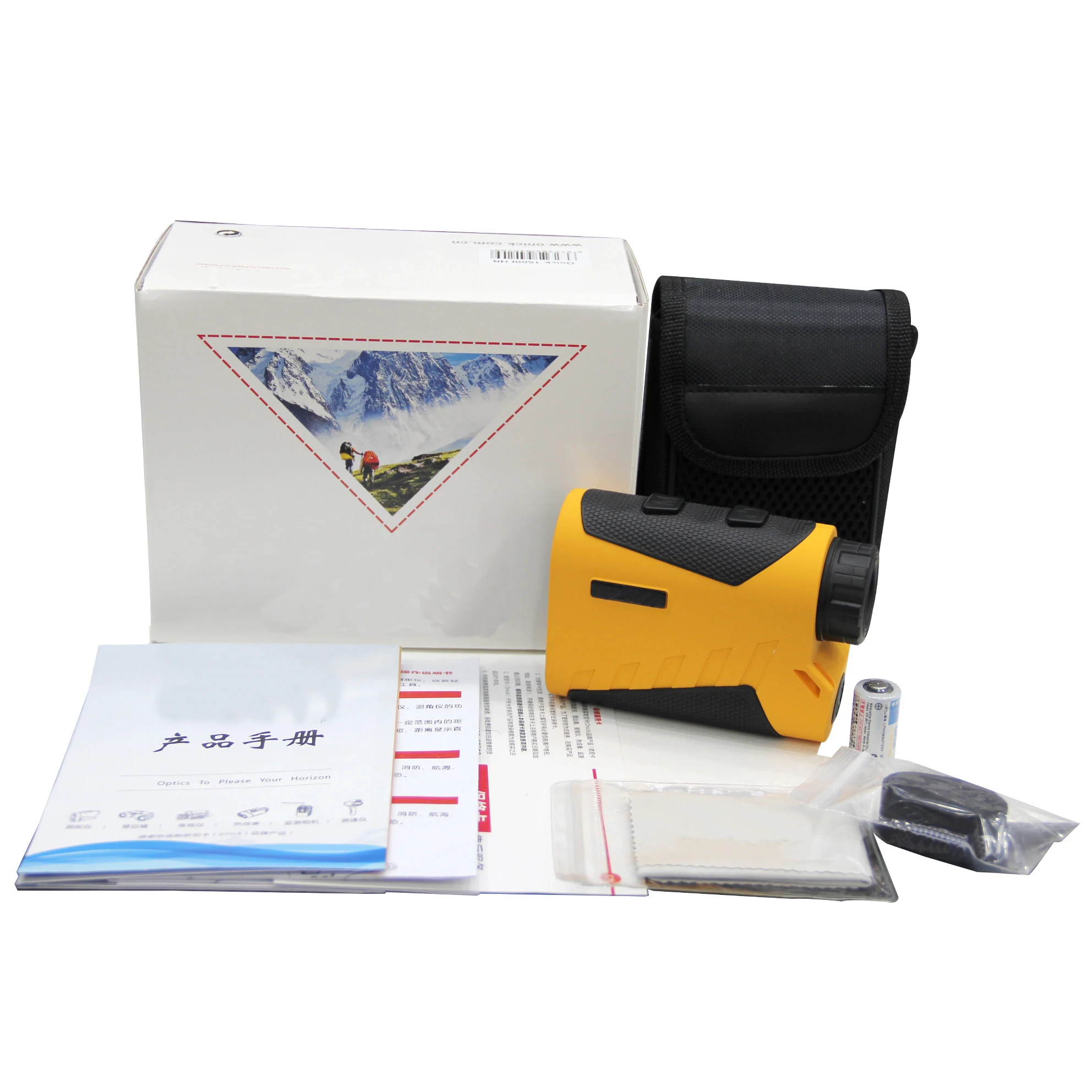 Multifunction Laser Rangefinder/Hunting Finder With Range Speed Height Angle
Multifunction Laser Rangefinder/Hunting Finder With Range Speed Height Angle