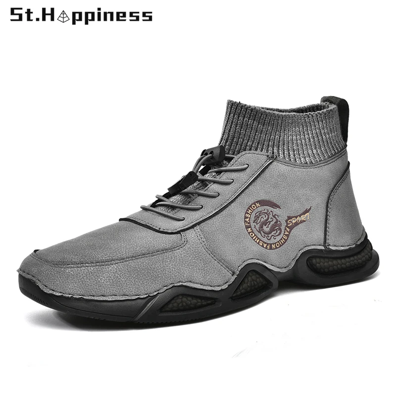 2022 Winter New Men High Top Shoes Fashion Handmade Casual Ankel Boots Luxury Brand Leather Botas Hombre For Men Big Size Hot
2022 Winter New Men High Top Shoes Fashion Handmade Casual Ankel Boots Luxury Brand Leather Botas Hombre For Men Big Size Hot