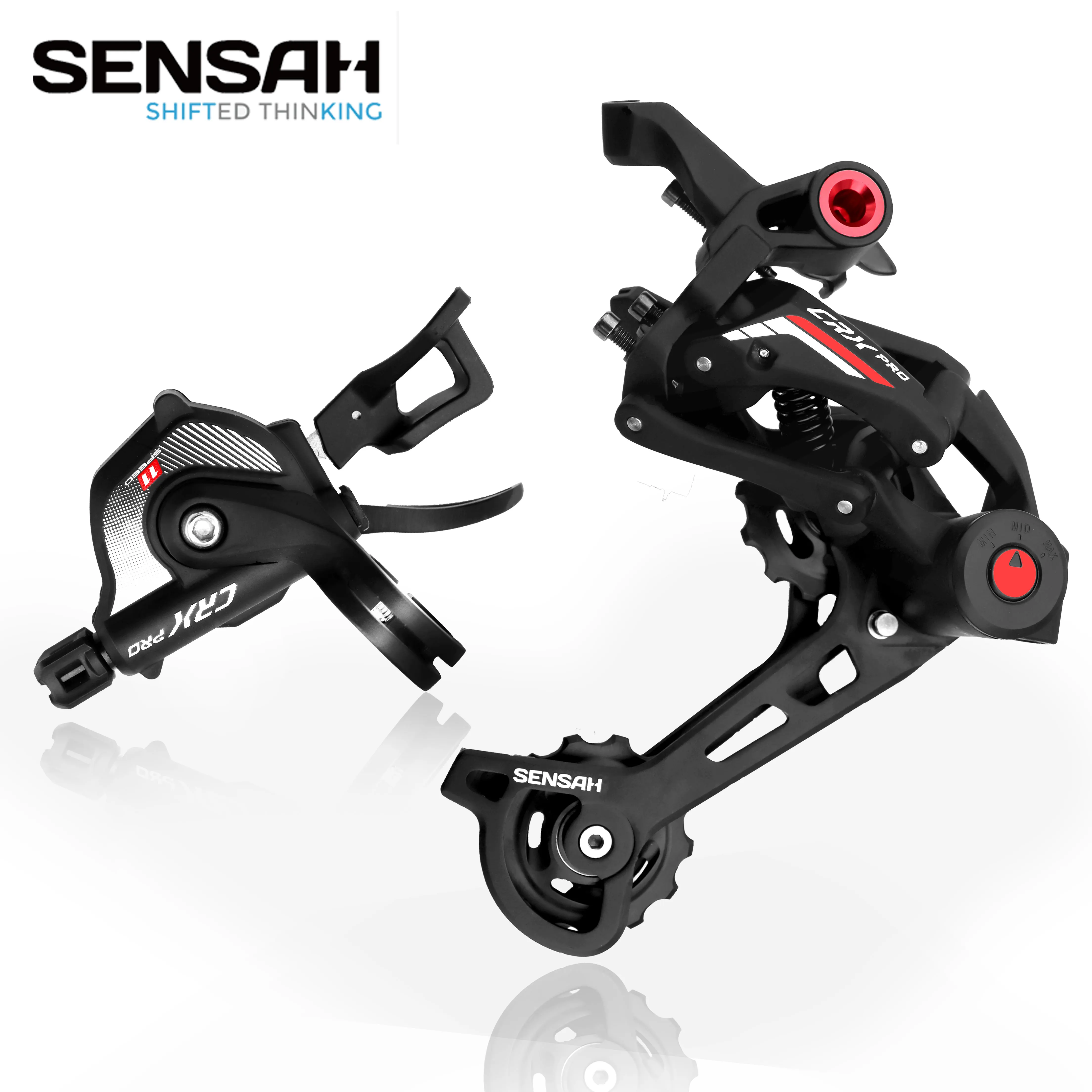 SENSAH CRX PRO 1x11 Trigger Shifter + schaltwerke 11s für MTB, Kompatibel mit M7000 M8000
SENSAH CRX PRO 1x11 Trigger Shifter + schaltwerke 11s für MTB, Kompatibel mit M7000 M8000