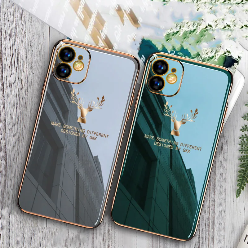 Ultra thin Plating Case For iPhone 12 12Mini 11 Pro MAX XR X XSMAX XS 7 8 Plus SE2020 Elk Deer Silicone Soft Christmas Cover
Ultra thin Plating Case For iPhone 12 12Mini 11 Pro MAX XR X XSMAX XS 7 8 Plus SE2020 Elk Deer Silicone Soft Christmas Cover