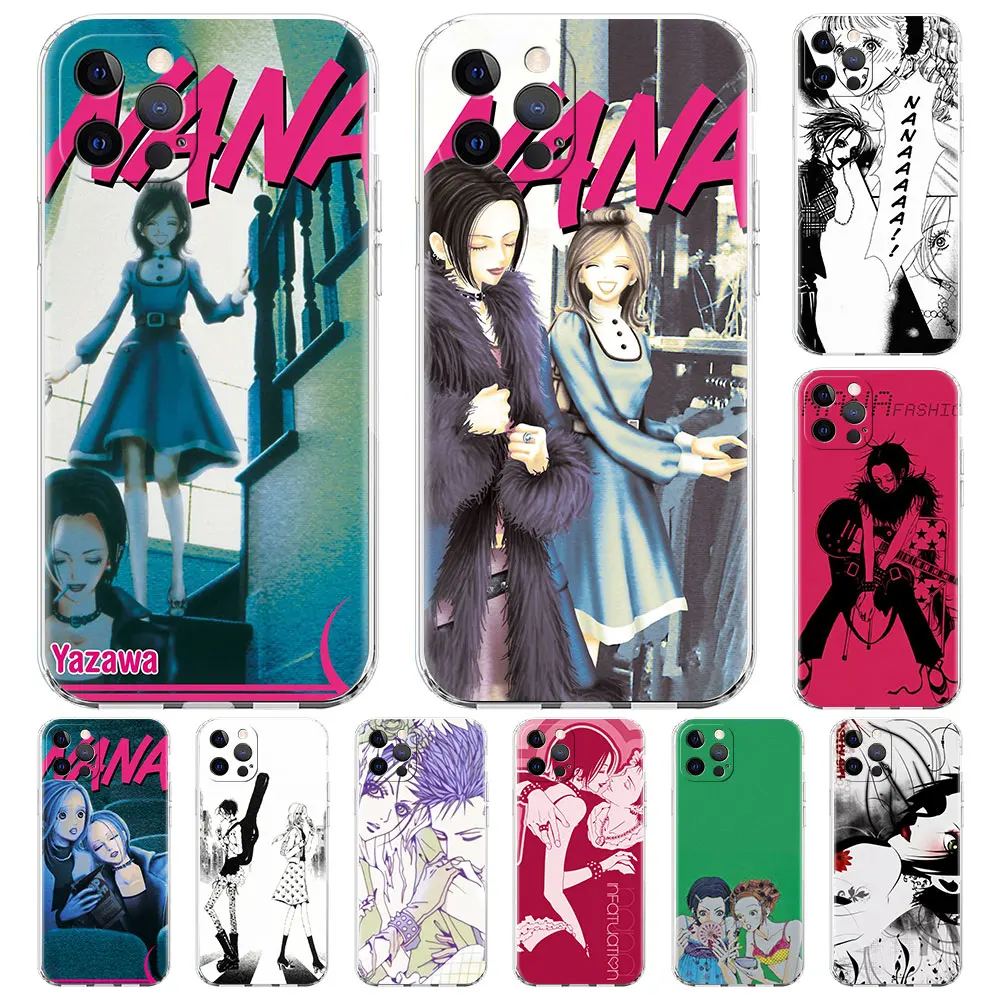 NaNa Osaki Girl Clear Case for Apple iPhone 11 13 Pro 7 8 Plus 12Mini XR X Soft Housing SE 6 6S XS Smart Phone Cover
NaNa Osaki Girl Clear Case for Apple iPhone 11 13 Pro 7 8 Plus 12Mini XR X Soft Housing SE 6 6S XS Smart Phone Cover