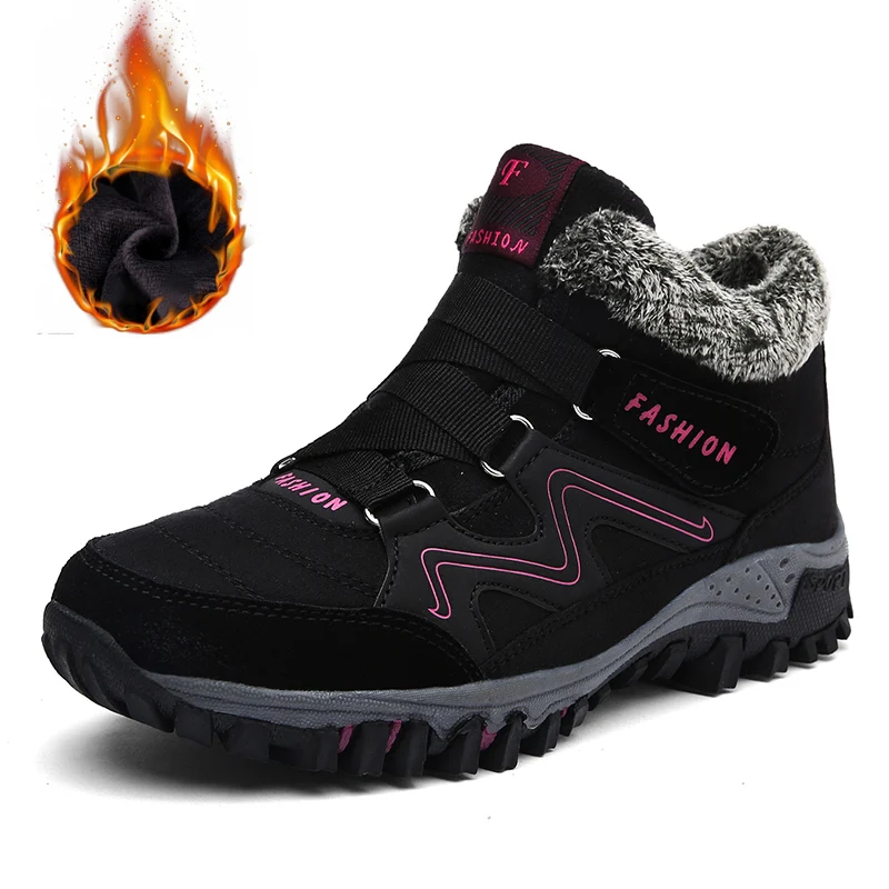 Hiking Shoes Men Winter Mountain Climbing Trekking Boots Warm Leather Sneakers Size 51 52 Women Travel Boots Couples Snow Shoes
Hiking Shoes Men Winter Mountain Climbing Trekking Boots Warm Leather Sneakers Size 51 52 Women Travel Boots Couples Snow Shoes