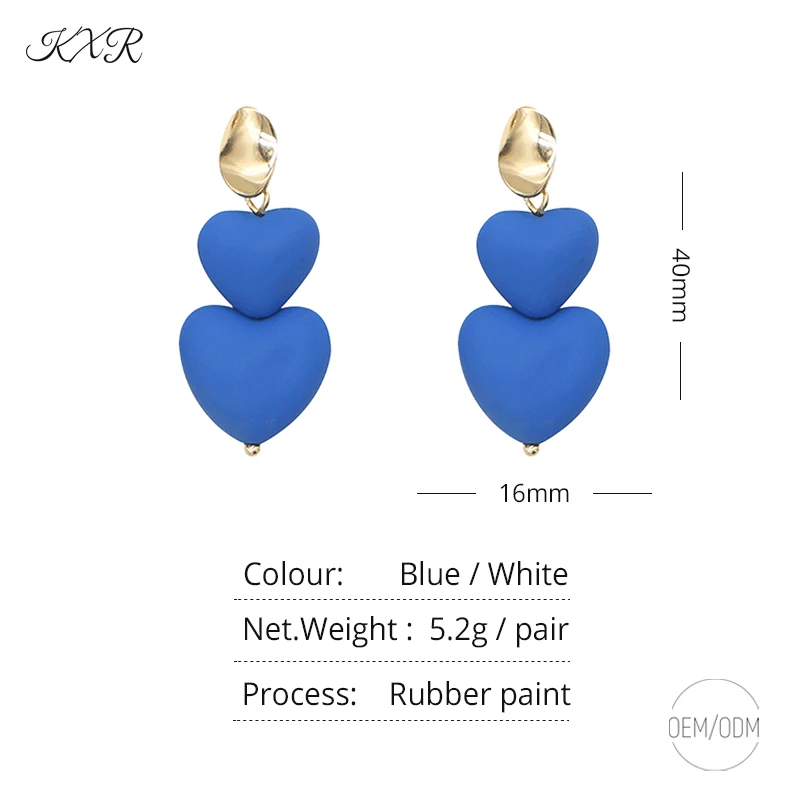 KXR New Trend of 2021 Love Ear Stud Female Simple Design Fashion Sense Ear Ornaments Korean Temperament All Match Earring
KXR New Trend of 2021 Love Ear Stud Female Simple Design Fashion Sense Ear Ornaments Korean Temperament All Match Earring