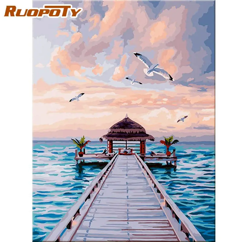RUOPOTY 60x75cm Oil Painting By Numbers Diy Framed Road On Ocean Landscape Paints Kits Coloring By Numbers Paint Art Pictures
RUOPOTY 60x75cm Oil Painting By Numbers Diy Framed Road On Ocean Landscape Paints Kits Coloring By Numbers Paint Art Pictures