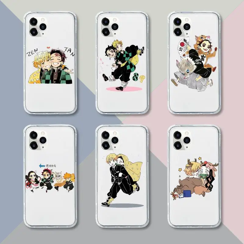 Demon Slayer Phone Case Transparent For iPhone 12 11 pro mini XS XR X max 5 6 s 7 8 plus Soft TPU Clear Mobile bags
Demon Slayer Phone Case Transparent For iPhone 12 11 pro mini XS XR X max 5 6 s 7 8 plus Soft TPU Clear Mobile bags