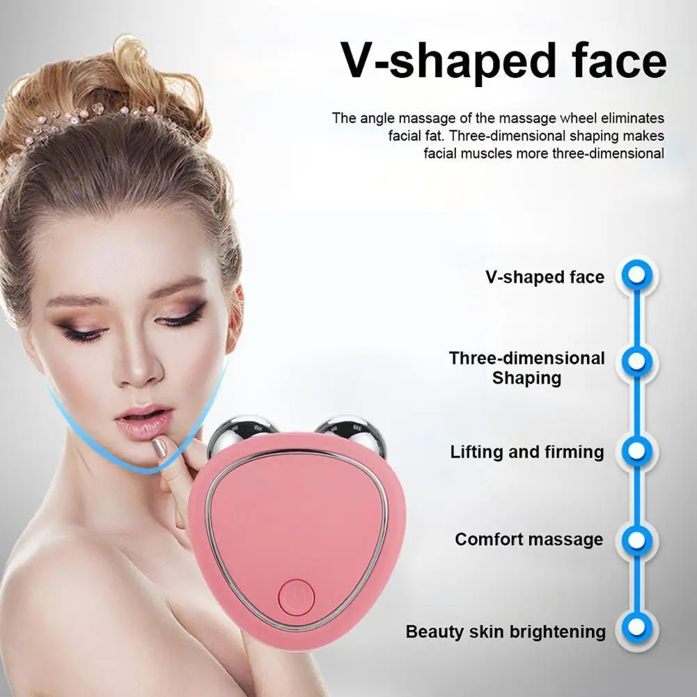 Microcurrent Roller Face Lifting Massager With Usb Cable Skin Tightening Care Device Beauty Charging Lift Anti Beauty 
Microcurrent Roller Face Lifting Massager With Usb Cable Skin Tightening Care Device Beauty Charging Lift Anti Beauty