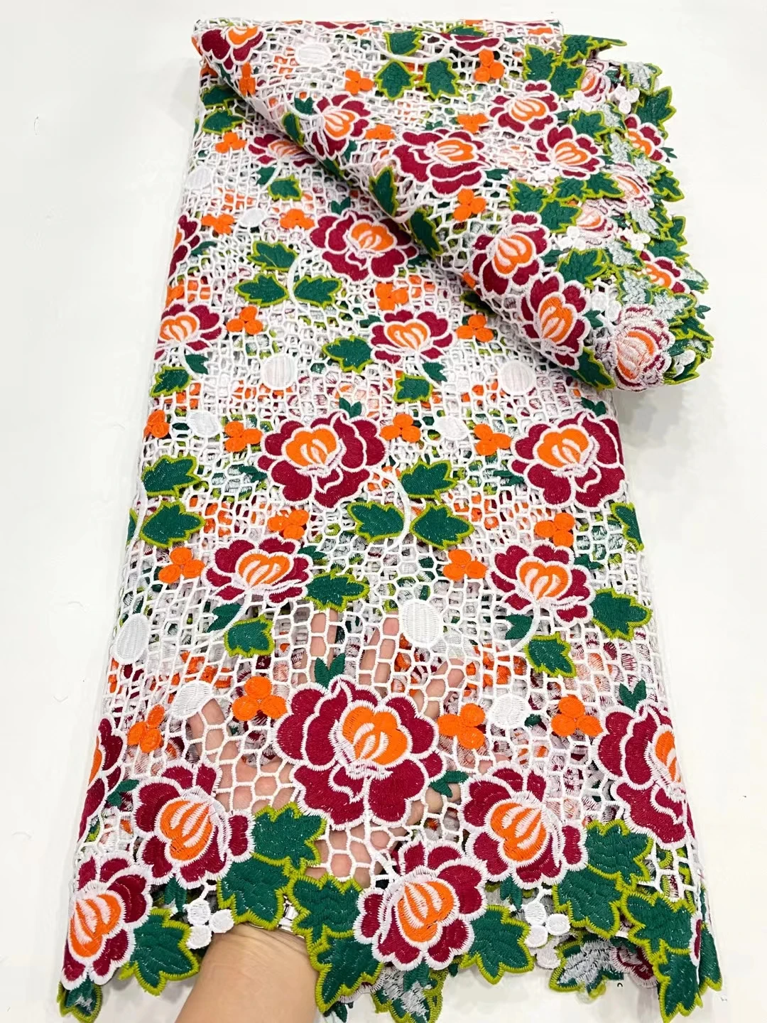 Nice Price French Guipure Lace Fabric African Cord Lace Fabric for Embroidery Nigerian Wedding Asoebi Dress LDPG66
Nice Price French Guipure Lace Fabric African Cord Lace Fabric for Embroidery Nigerian Wedding Asoebi Dress LDPG66