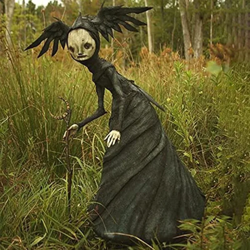 The Dark and Bizarre Art-Art Doll Forest Fantasy Decoration Sculpture,Creepy Witch Sculptures Halloween Decoration 
The Dark and Bizarre Art-Art Doll Forest Fantasy Decoration Sculpture,Creepy Witch Sculptures Halloween Decoration