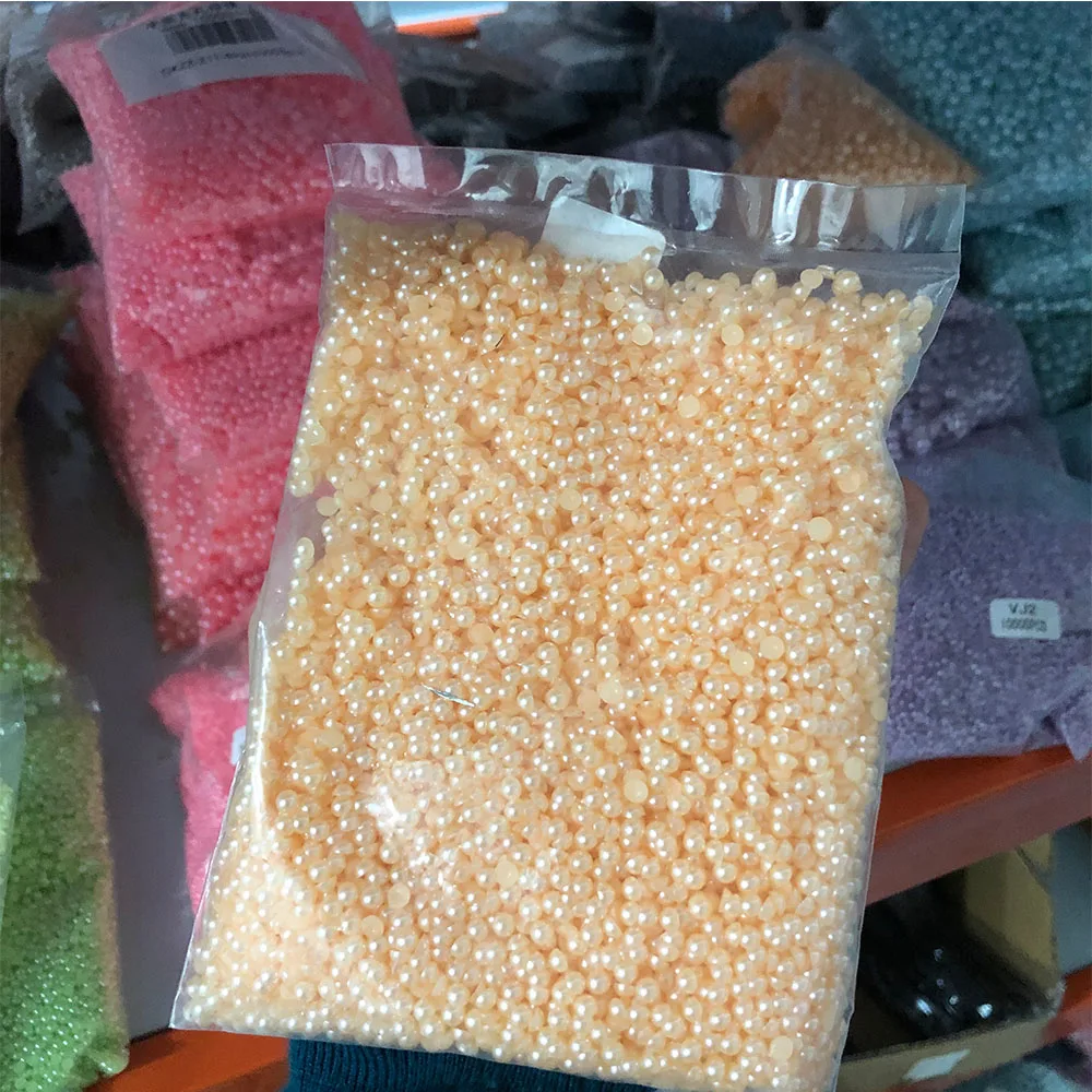 wholesale big bag Beads Pearl Imitation Half Round Flatback Bead For DIY Craft, Jewelry Making DIY Accessories
wholesale big bag Beads Pearl Imitation Half Round Flatback Bead For DIY Craft, Jewelry Making DIY Accessories