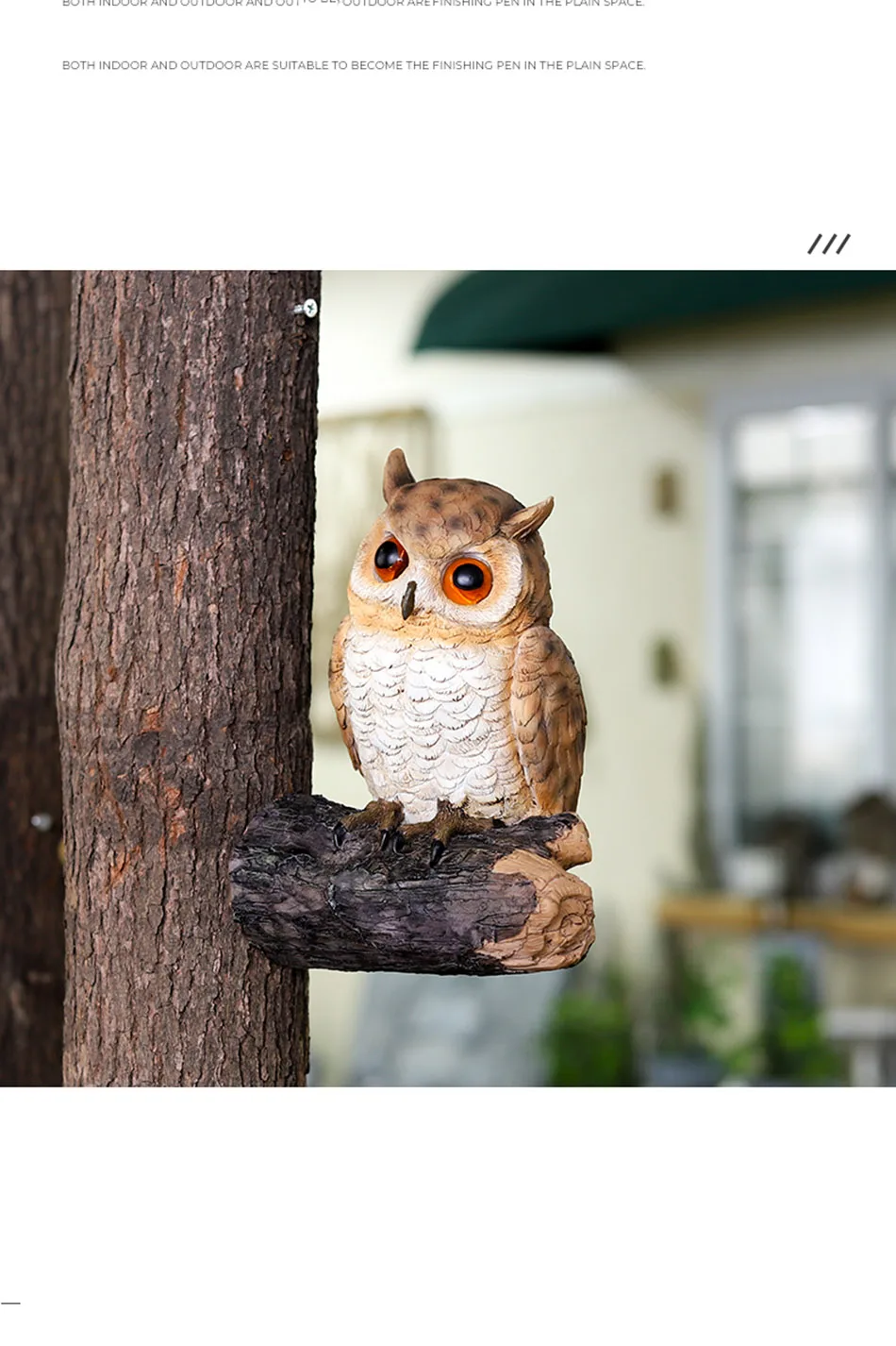 Resin Garden Owl Decoration Gift Home Ornaments. 
Resin Garden Owl Decoration Gift Home Ornaments.