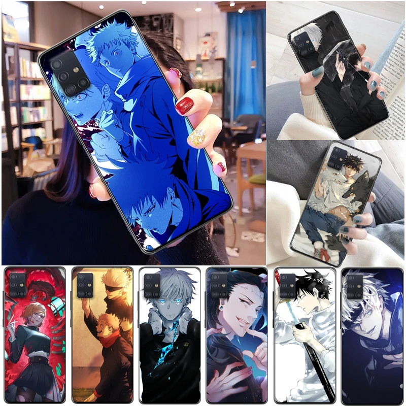 Jujutsu Kaisen Satoru Gojo Yuji Itadori Fushiguro Megumi Sukuna Phone Case For Samsung Galaxy A51 4G 5G A71 Back Cover Cases
Jujutsu Kaisen Satoru Gojo Yuji Itadori Fushiguro Megumi Sukuna Phone Case For Samsung Galaxy A51 4G 5G A71 Back Cover Cases