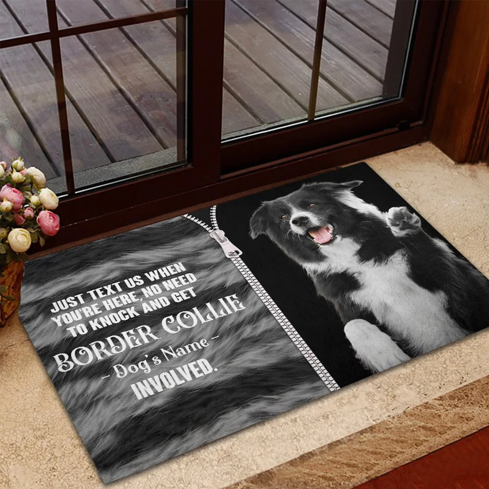 CLOOCL Cute Border Collie Dog Doormat 3D Printing Indoor Outdoor Welcome Floor Mats New Soft Material 40x60cm Antislip Doormat
CLOOCL Cute Border Collie Dog Doormat 3D Printing Indoor Outdoor Welcome Floor Mats New Soft Material 40x60cm Antislip Doormat