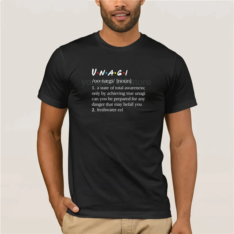 2019 Fashion Men T Shirt Unagi 100% Cotton summer personality Friends Dictionary T Shirt
2019 Fashion Men T Shirt Unagi 100% Cotton summer personality Friends Dictionary T Shirt