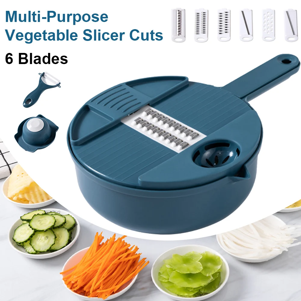 12 in 1 Multi-function Vegetable Chopper Slicer Grater Veggie Shredder with Drain Basket Guard Egg White Separator Kitchen Tool
12 in 1 Multi-function Vegetable Chopper Slicer Grater Veggie Shredder with Drain Basket Guard Egg White Separator Kitchen Tool