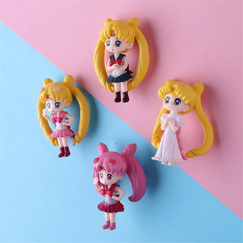 24piece 6.5cm Sailor Moon the cute Pretty girl Action Figure Anime Mini Collection Figurine fridge magnet Toy model
24piece 6.5cm Sailor Moon the cute Pretty girl Action Figure Anime Mini Collection Figurine fridge magnet Toy model