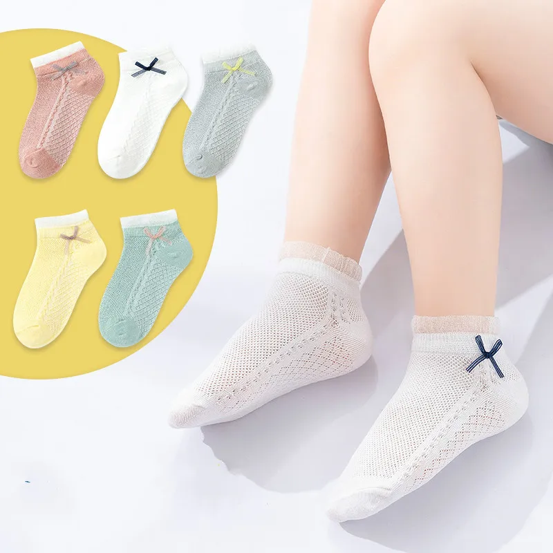 5Pairs/lot Baby Socks Summer Spring Thin Mesh Cotton Kids Socks Lovely Girls Lace Socks Colorful Children Socks
5Pairs/lot Baby Socks Summer Spring Thin Mesh Cotton Kids Socks Lovely Girls Lace Socks Colorful Children Socks