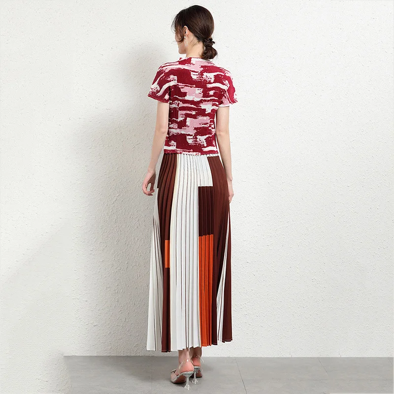 LANMREM High Elastic Waist Half-body Black Pleated Stripe Skirt Women Fashion Tide New autumn winter 2021 2E1577
LANMREM High Elastic Waist Half-body Black Pleated Stripe Skirt Women Fashion Tide New autumn winter 2021 2E1577
