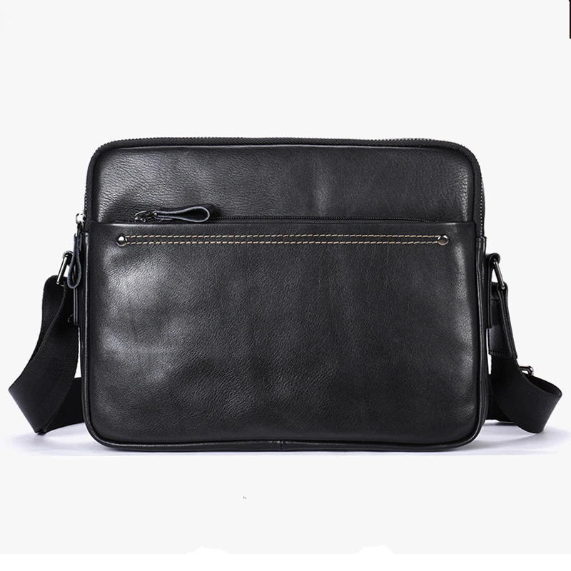 Men's First Layer Cowhide Shoulder Bag Business Casual Soft Leather Messenger Leather Zipper Solid Briefcases Retractable
Men's First Layer Cowhide Shoulder Bag Business Casual Soft Leather Messenger Leather Zipper Solid Briefcases Retractable