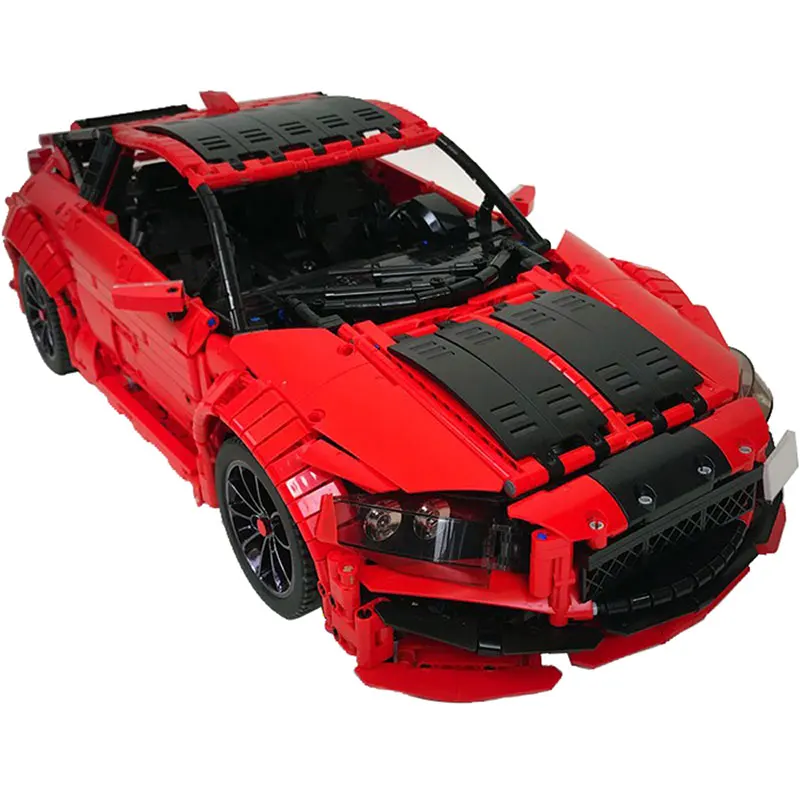 Toys MOC Technical CROSS Style Compact Car Red Building Blocks Modular Transportation Vehicles Block Model for Children Gift
Toys MOC Technical CROSS Style Compact Car Red Building Blocks Modular Transportation Vehicles Block Model for Children Gift