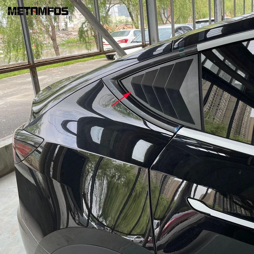 For Tesla Model Y 2020 2021 2022 Rear Window Louvre Glass Shutter Cover Trim Decoration Sticker Exterior Accessories Car Styling
For Tesla Model Y 2020 2021 2022 Rear Window Louvre Glass Shutter Cover Trim Decoration Sticker Exterior Accessories Car Styling