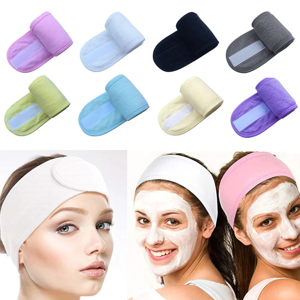 Yoga Spa Bath Shower Makeup Wash Face Headband For Women Adjustable Wide Soft Velcro Hairband Ladies turban Towel Hair Accessory
Yoga Spa Bath Shower Makeup Wash Face Headband For Women Adjustable Wide Soft Velcro Hairband Ladies turban Towel Hair Accessory