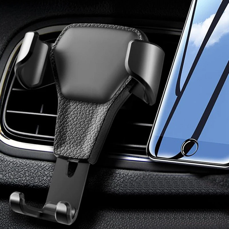Universal 9.5*8cm Gravity Car Phone Holder Car Air Vent Leather Mount Stand for Cell Phone GPS
Universal 9.5*8cm Gravity Car Phone Holder Car Air Vent Leather Mount Stand for Cell Phone GPS