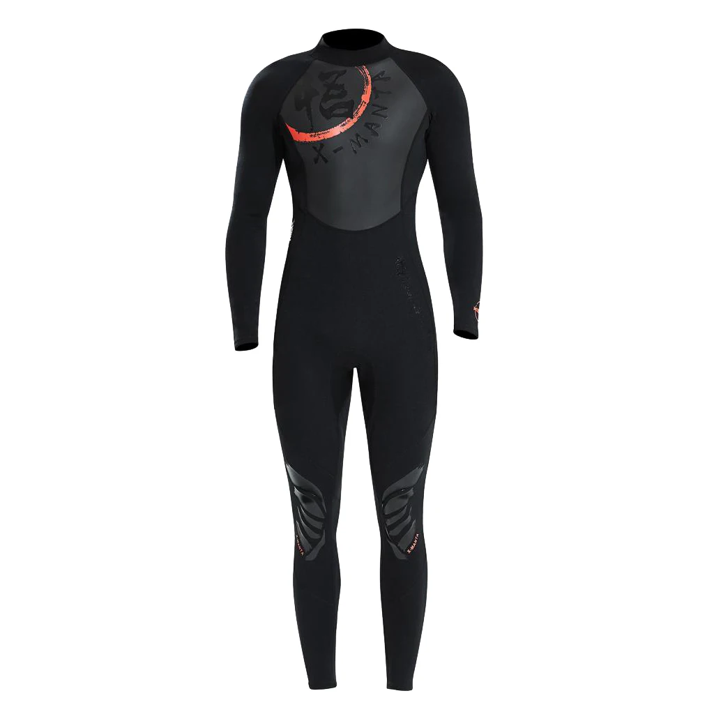 Warm 3mm Neoprene Wetsuit Flexible One Piece for Men Snorkeling Scuba Diving
Warm 3mm Neoprene Wetsuit Flexible One Piece for Men Snorkeling Scuba Diving