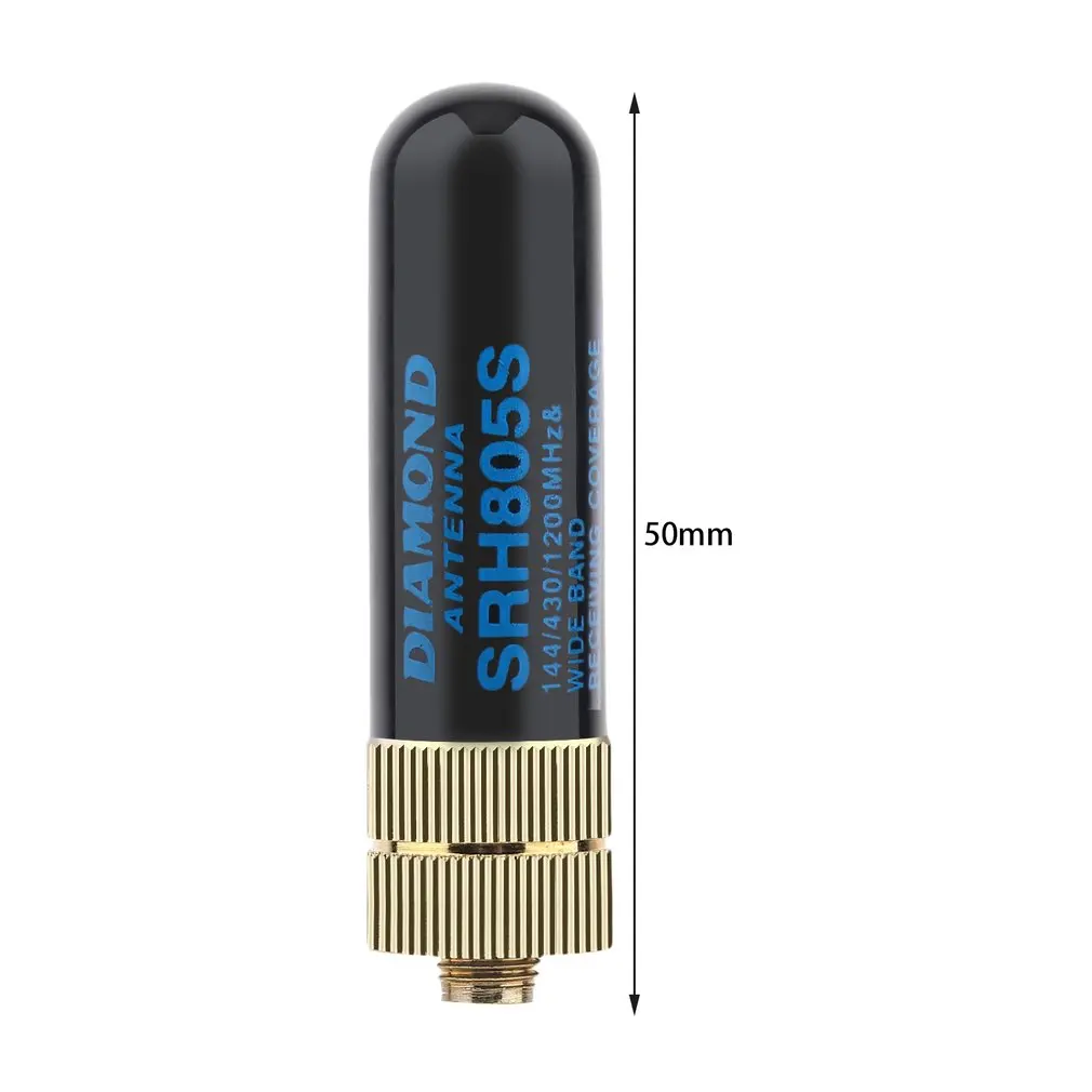 SRH805S 2.15dBi SMA-F Female Dual band VHF/UHF 144/430/MHz Antenna for Baofeng GT-3 UV-5R Radio
SRH805S 2.15dBi SMA-F Female Dual band VHF/UHF 144/430/MHz Antenna for Baofeng GT-3 UV-5R Radio