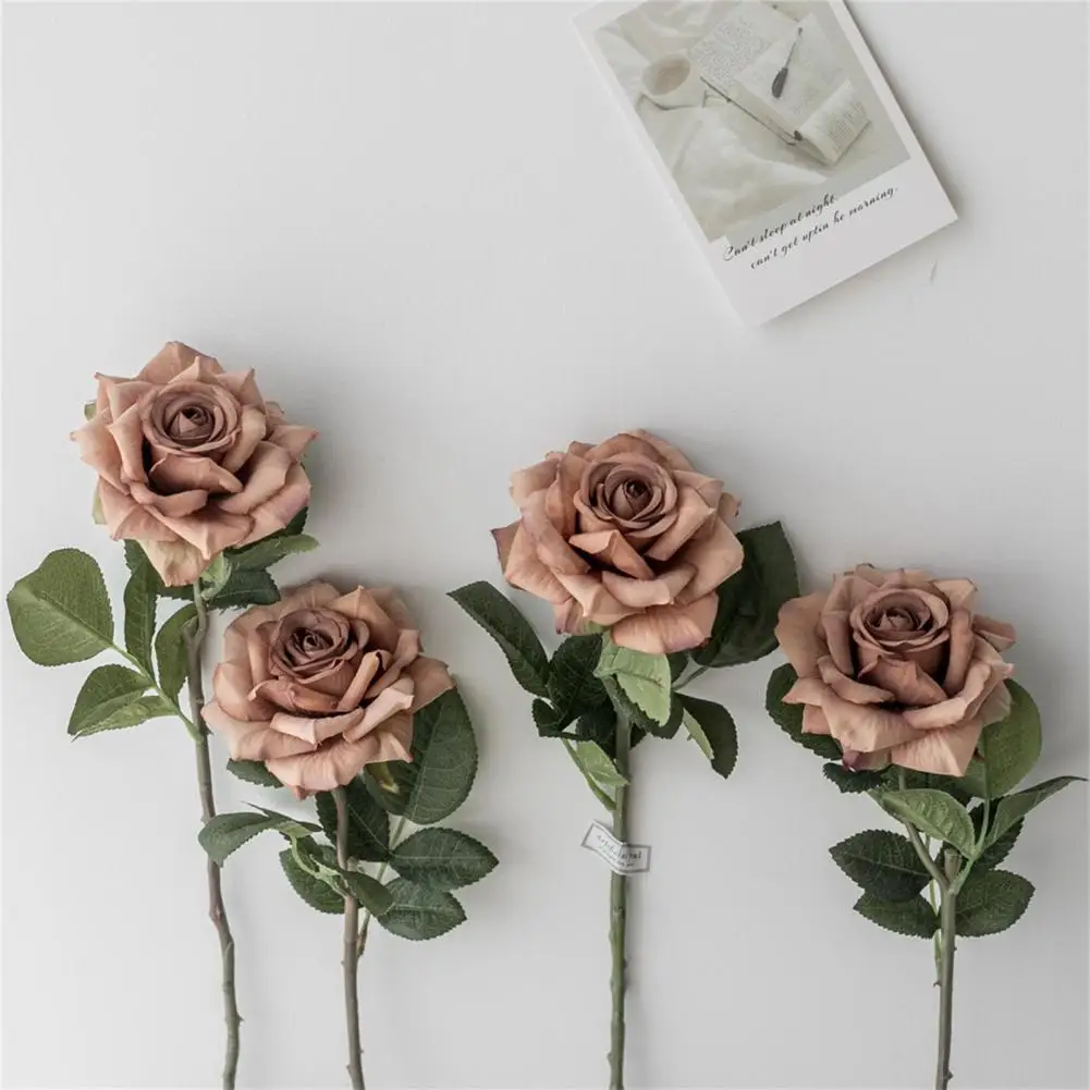 Fashion Artificial Rose Vivid Chic Multi-function Artificial Rose Flower Fake Silk Rose Artificial Flower 
Fashion Artificial Rose Vivid Chic Multi-function Artificial Rose Flower Fake Silk Rose Artificial Flower