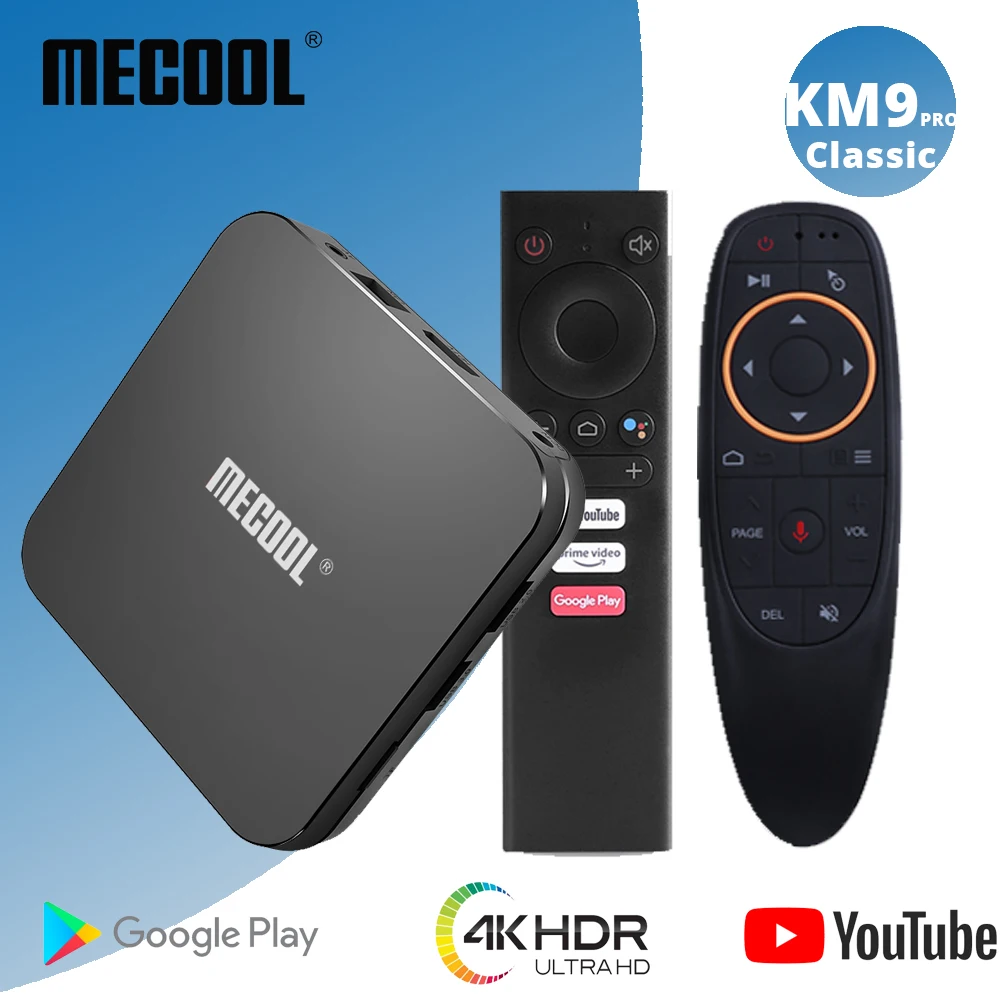 ТВ-приставка MECOOL KM9 Pro, Android 10.0, 2 + 16 ГБ, Amlogic S905X2 с Wi-Fi, 2,4 ГГц и 5G, Google Assistant, USB 3,0, ТВ-приставка, 4K медиаплеер
ТВ-приставка MECOOL KM9 Pro, Android 10.0, 2 + 16 ГБ, Amlogic S905X2 с Wi-Fi, 2,4 ГГц и 5G, Google Assistant, USB 3,0, ТВ-приставка, 4K медиаплеер