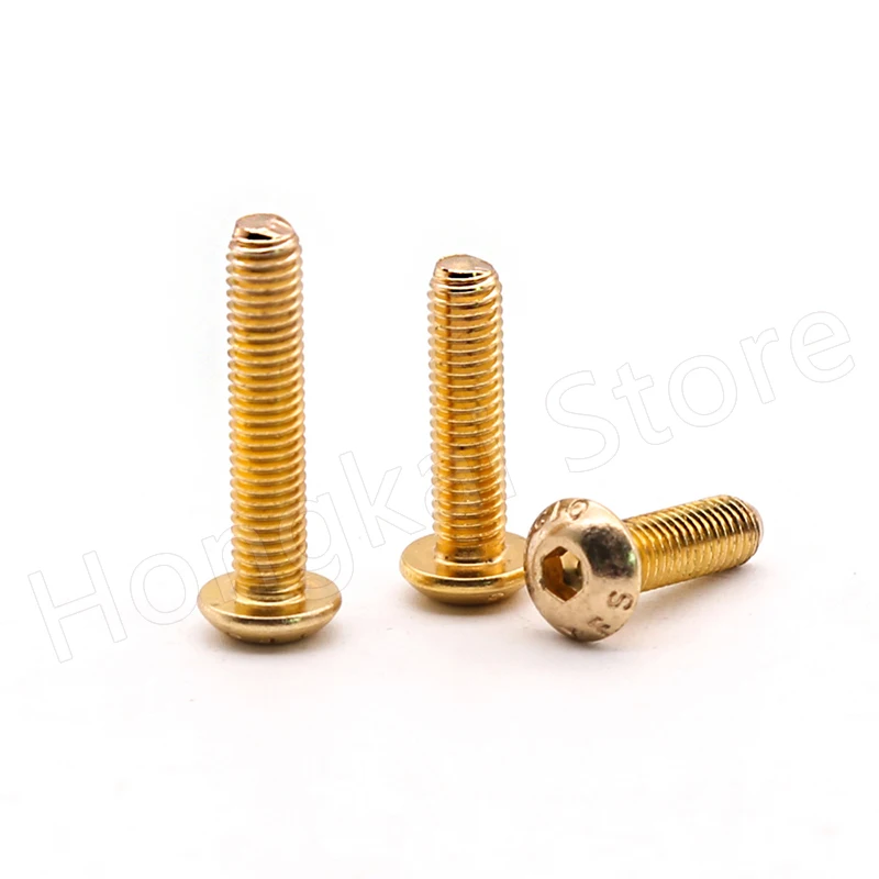 10pcs Grade 12.9 Flat/Round Head Socket Screw M2 M2.5 M3 M4 M5 Titanium Plating Gold Allen Key Bolts Screws Length 4-30mm
10pcs Grade 12.9 Flat/Round Head Socket Screw M2 M2.5 M3 M4 M5 Titanium Plating Gold Allen Key Bolts Screws Length 4-30mm