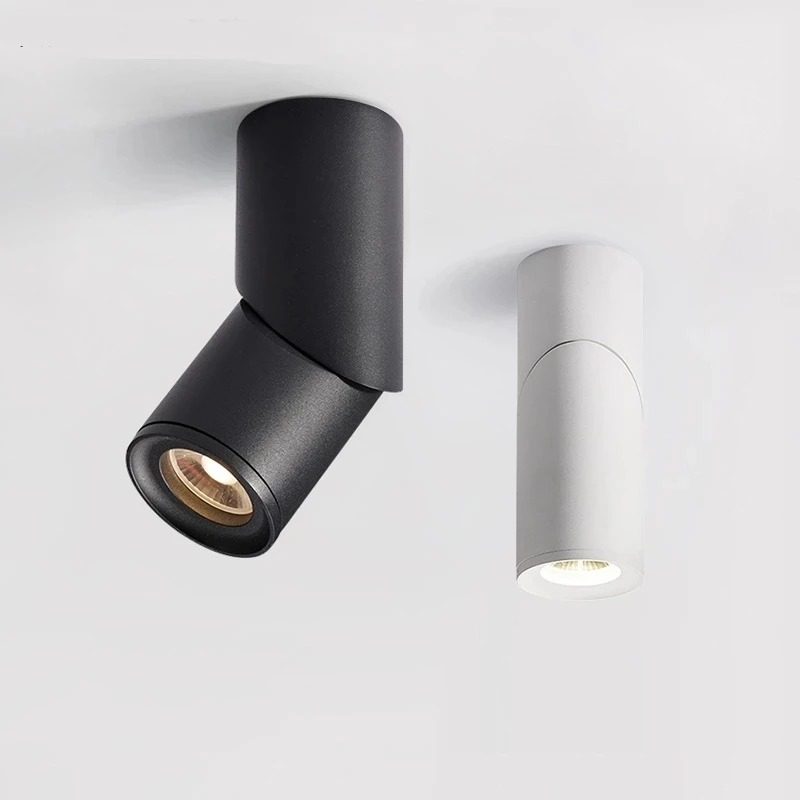 Dimmable Rotating LED Downlights 9W12W15W18WCOB LED Ceiling Spot Lights AC110-220V LED Wall Lamp Warm Cold White Indoor Lighting
Dimmable Rotating LED Downlights 9W12W15W18WCOB LED Ceiling Spot Lights AC110-220V LED Wall Lamp Warm Cold White Indoor Lighting
