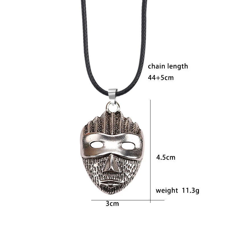 Hot selling creative ninja retro punk mask alloy pendant men trend fashion choker leather rope necklace birthday gift wholesale
Hot selling creative ninja retro punk mask alloy pendant men trend fashion choker leather rope necklace birthday gift wholesale