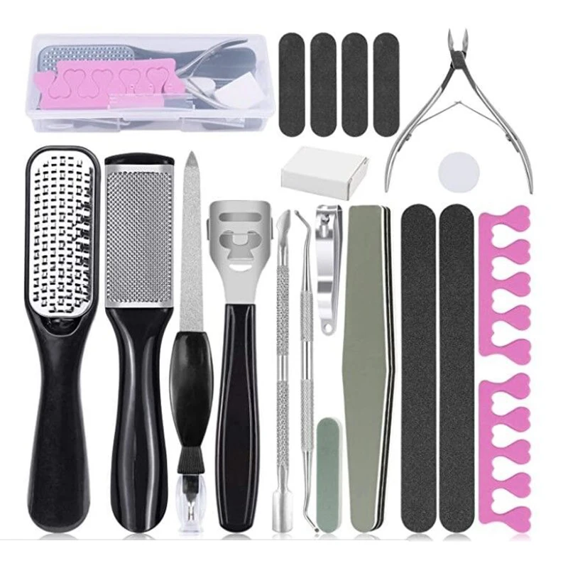 Tool for Feet Heels Toe Cuticle Kit File Set Dead Hard Skin Callus Remover Scraper Beauty Professional Pedicure Tool Foot Care
Tool for Feet Heels Toe Cuticle Kit File Set Dead Hard Skin Callus Remover Scraper Beauty Professional Pedicure Tool Foot Care