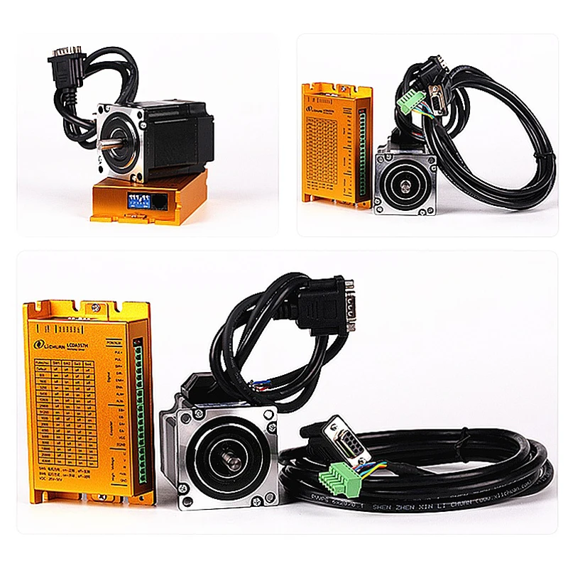 LY CNC Tool 3phase Stepper Motor Driver Kit 3NM NEMA23 CNC Closed Loop Servo with Encoder LCDA357H+LC57H3100 with 3m Cable
LY CNC Tool 3phase Stepper Motor Driver Kit 3NM NEMA23 CNC Closed Loop Servo with Encoder LCDA357H+LC57H3100 with 3m Cable