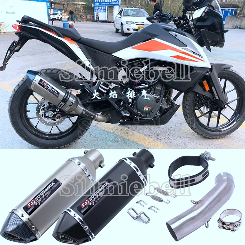 Yoshimura Exhaust Modified Muffler Escape moto Middle Link Pipe For KTM ADV 390 adventure 390 adv 250 250duke 390duke 2020 2021
Yoshimura Exhaust Modified Muffler Escape moto Middle Link Pipe For KTM ADV 390 adventure 390 adv 250 250duke 390duke 2020 2021